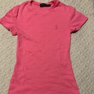 PINK POLO RALPH LAUREN SHIRT